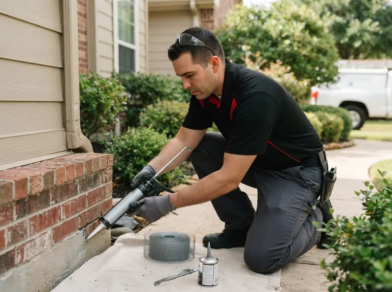 Rodent Control Exclusion in Frisco, TX