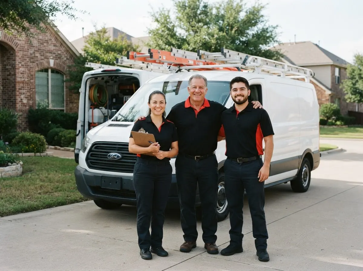 The Prairie Fox Pest Control team, pest control service in Frisco, TX